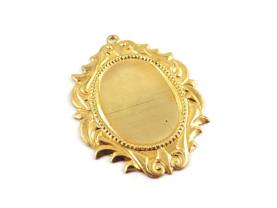 1x Pendentif support 21 x 29 mm (38mm x 50mm) M-047