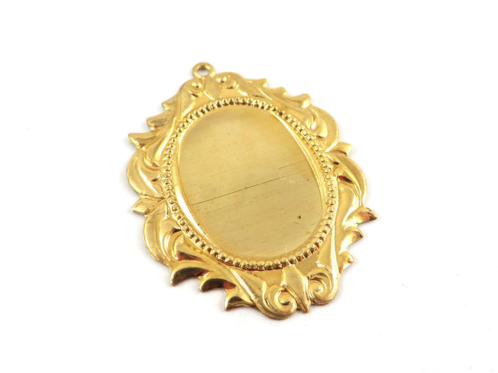 1x Pendentif support 21 x 29 mm (38mm x 50mm) M-047