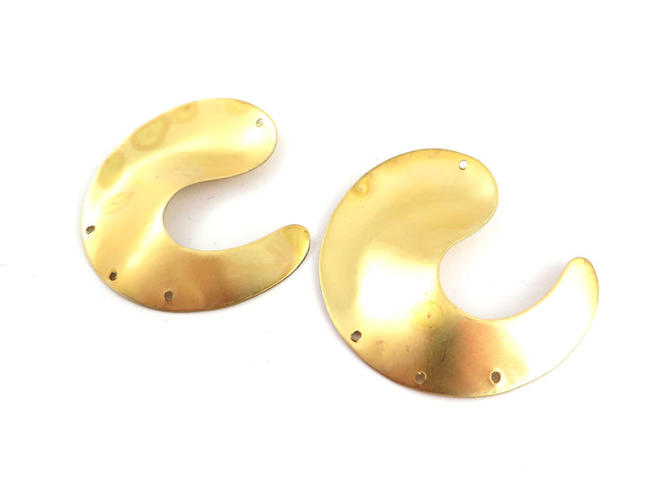 2x Connecteur chandelier goutte virgule (36mm x 42mm) PV-235