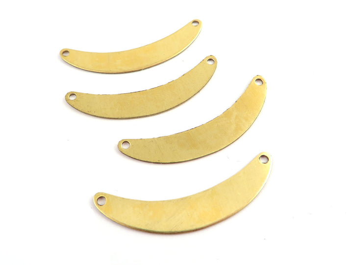 4x Connecteur croissant de lune (34mm x 9mm) PP-314