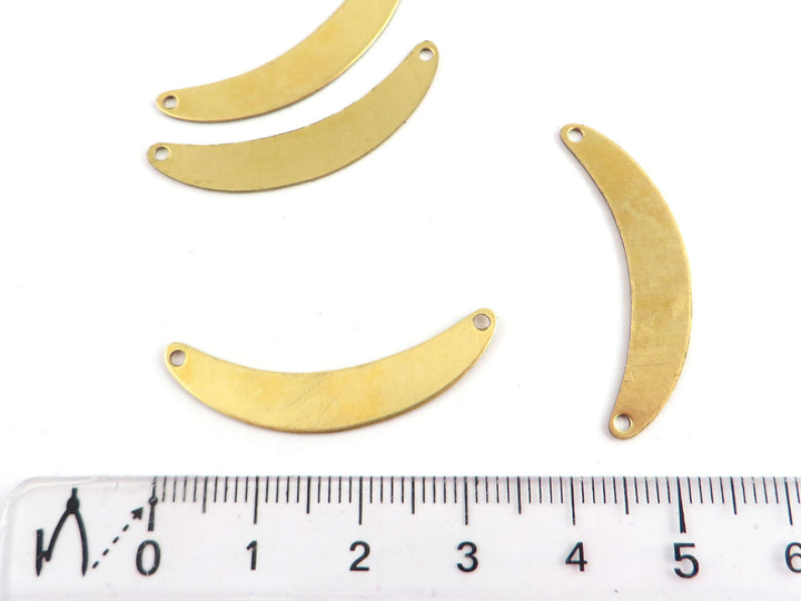 4x Connecteur croissant de lune (34mm x 9mm) PP-314