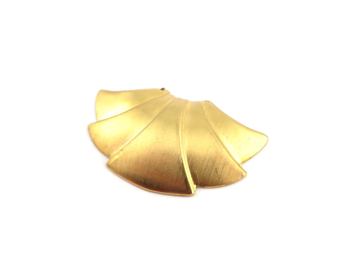 2x Connecteur éventail bombé Art Déco (22mm x 38mm) PV-124