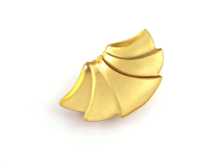 2x Connecteur éventail bombé Art Déco (22mm x 38mm) PV-124