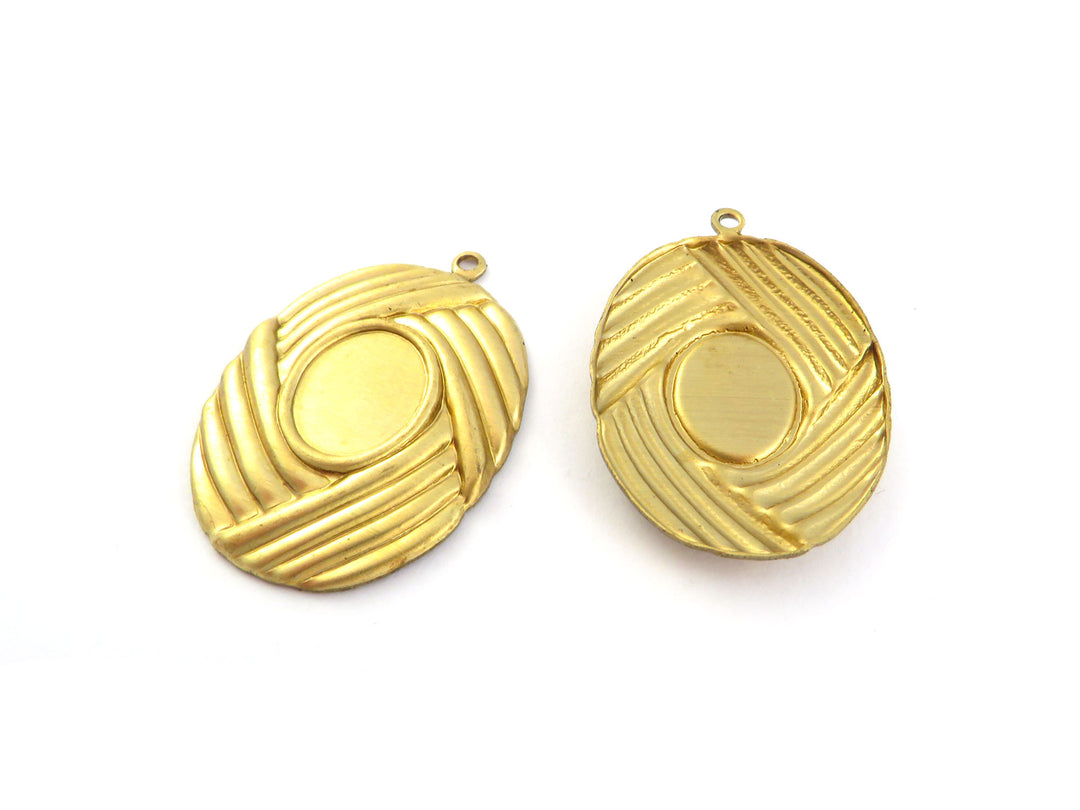 2x Breloque support 8 x 10 mm (20mm x 28mm) M-019