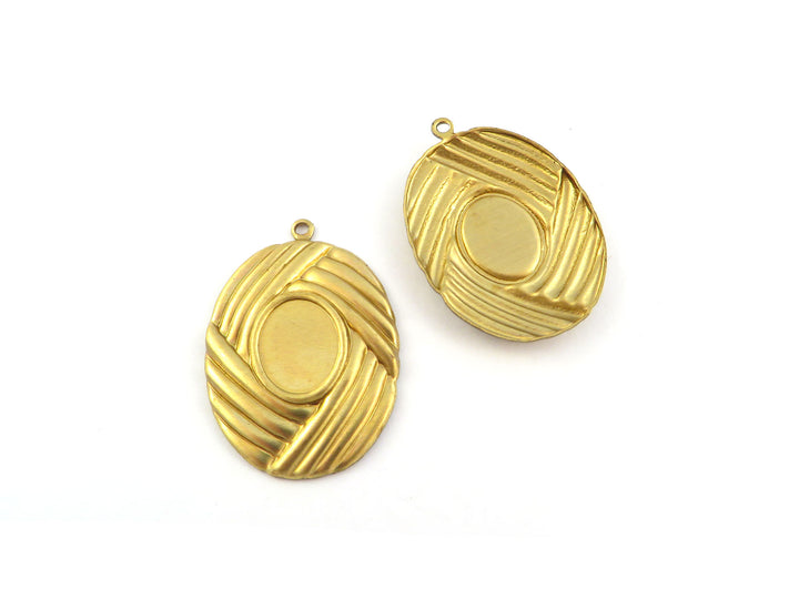 2x Breloque support 8 x 10 mm (20mm x 28mm) M-019