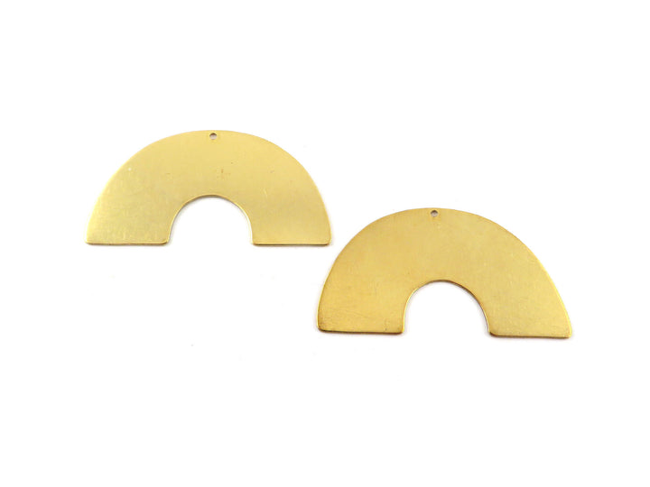 4x Breloque arc-en-ciel (22mm x 40mm) PP-327