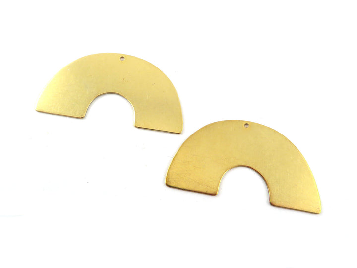 4x Breloque arc-en-ciel (22mm x 40mm) PP-327