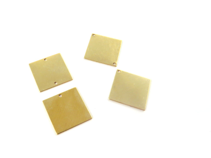 6x Breloque carré (13mm x 13mm) PP-361