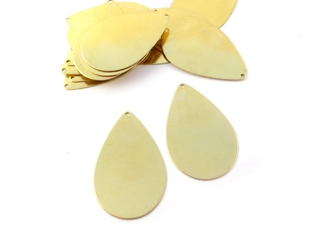 2x Breloque goutte (25mm x 40mm) PP-374