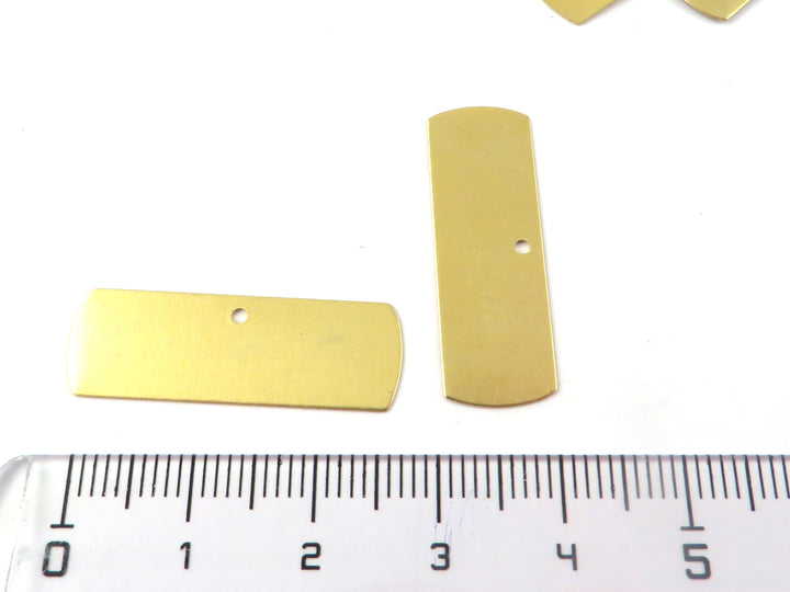 8x Breloque barre rectangle (29mm x 6mm) PP-388