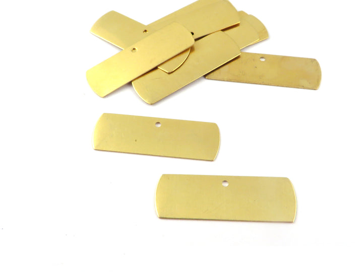 8x Breloque barre rectangle (29mm x 6mm) PP-388