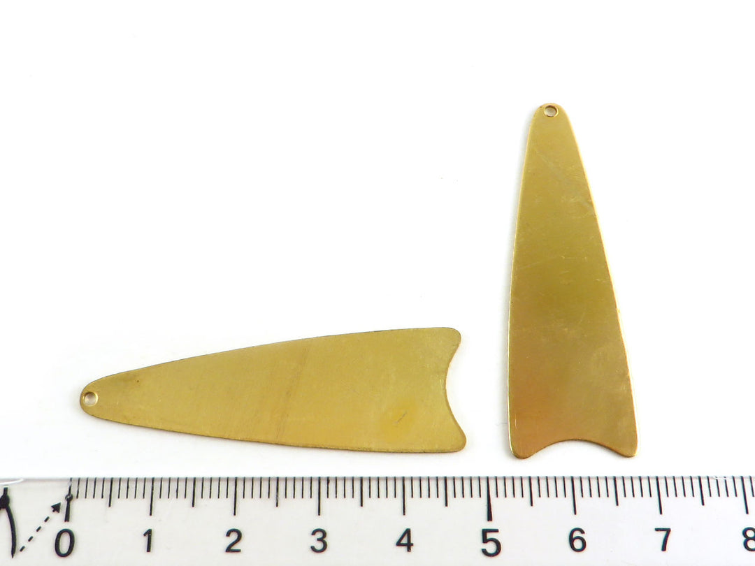 2x Breloque goutte (48mm x 16mm) PP-052