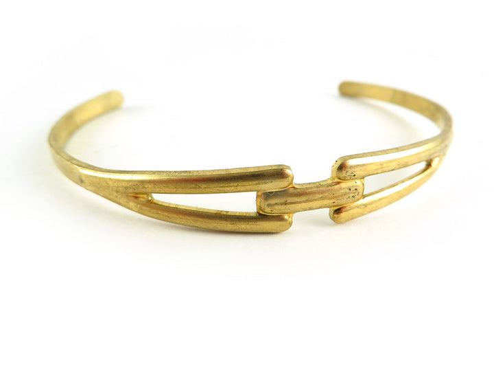 1x Bracelet jonc réglable géométrique BC-003