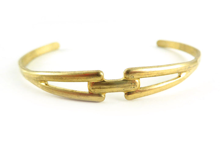 1x Bracelet jonc réglable géométrique BC-003