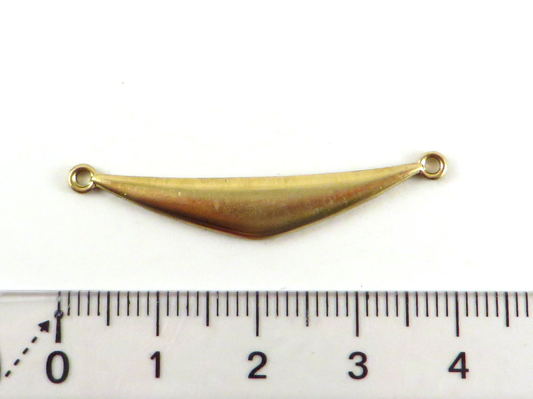 1x Connecteur croissant de lune (38mm x 6mm) PV-153