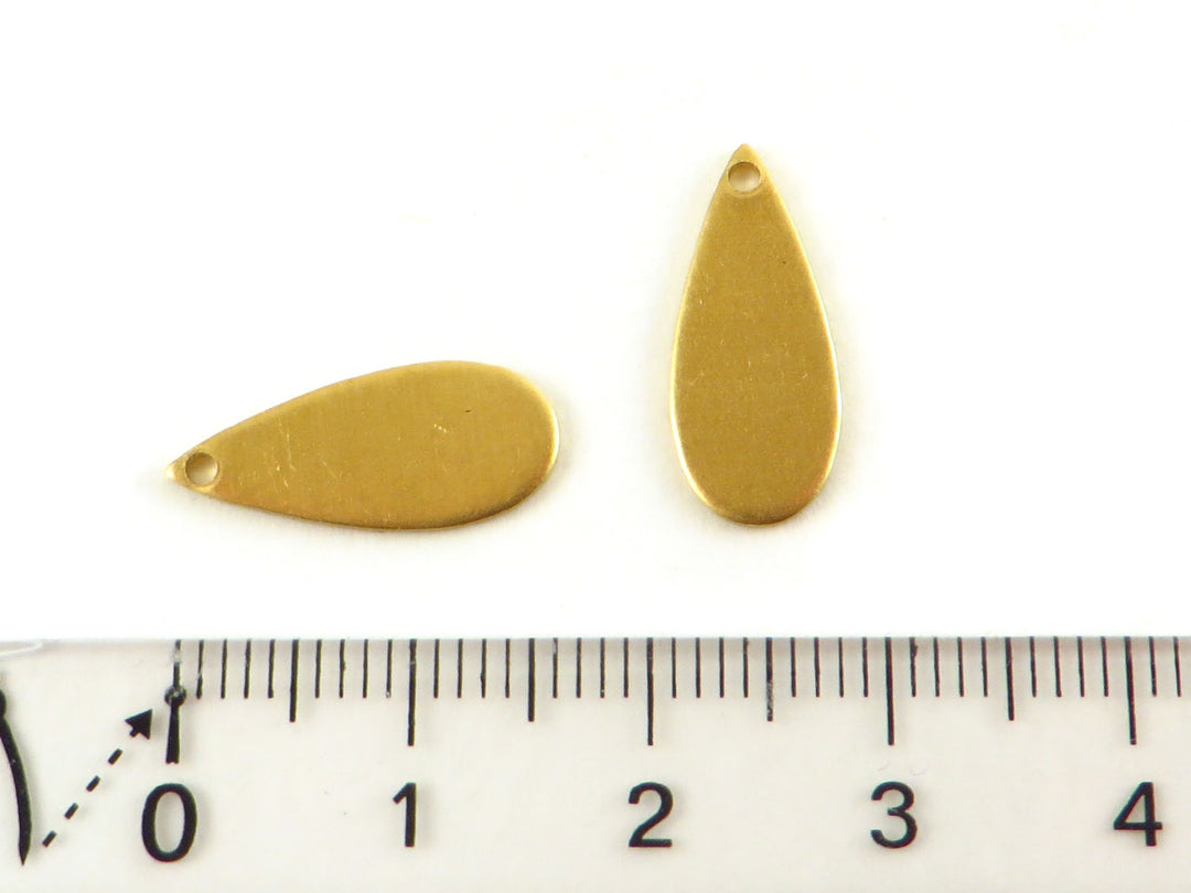 2x Breloque goutte (17mm x 7mm) PP-130