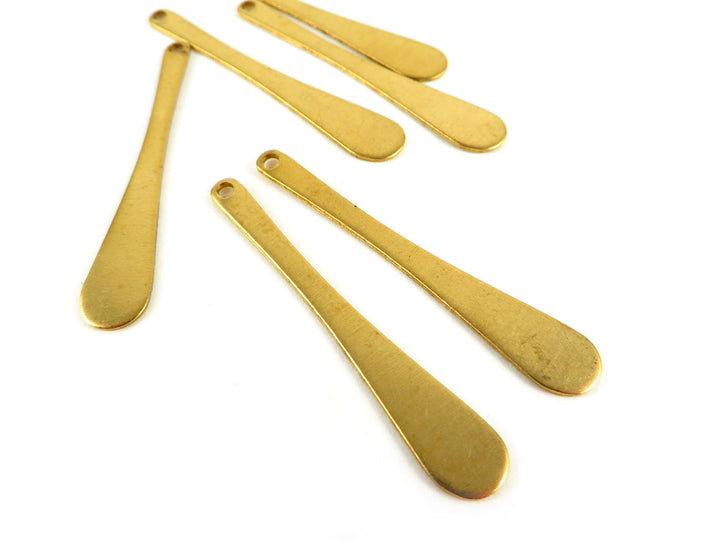 6x Breloque goutte pagaie (42mm x 7mm) PP-318