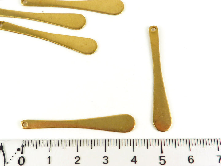 6x Breloque goutte pagaie (42mm x 7mm) PP-318