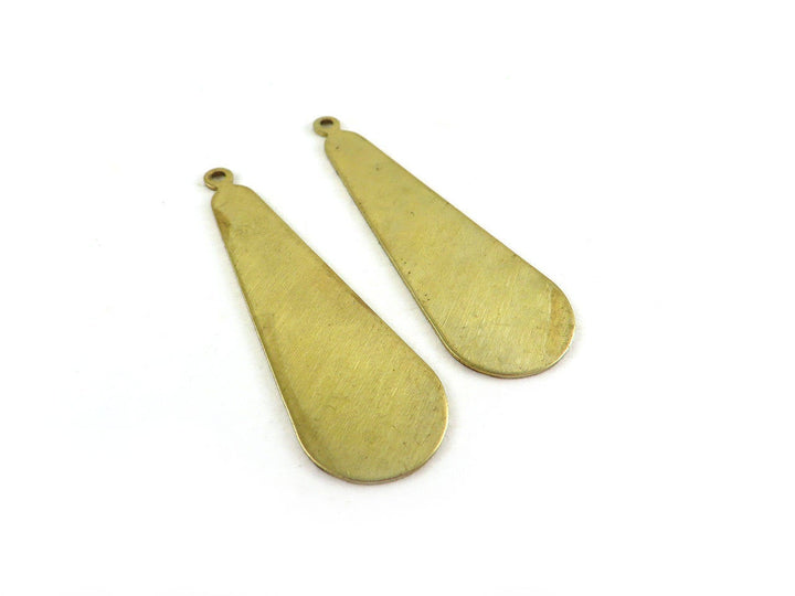 4x Breloque longue goutte (41mm x 13mm) PP-016