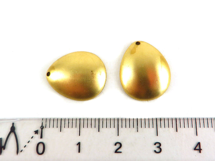 6x Breloque goutte bombée (17mm x 13mm) PV-071