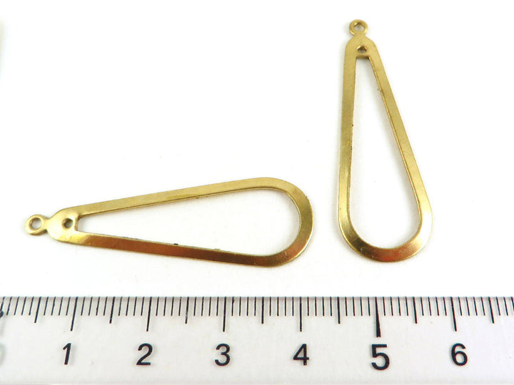 2x Breloque goutte évidé (41mm x 13mm) PP-230