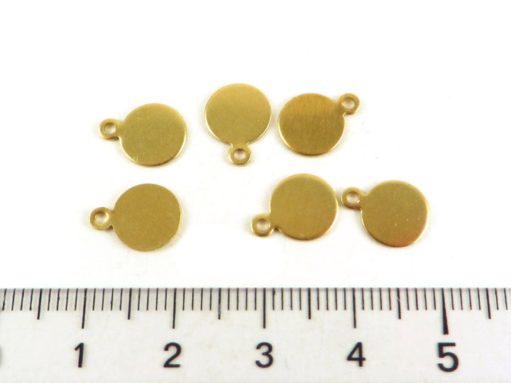 18x Breloque disque (4.5, 8 ou 10mm) PP-109