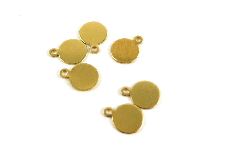 18x Breloque disque (4.5, 8 ou 10mm) PP-109