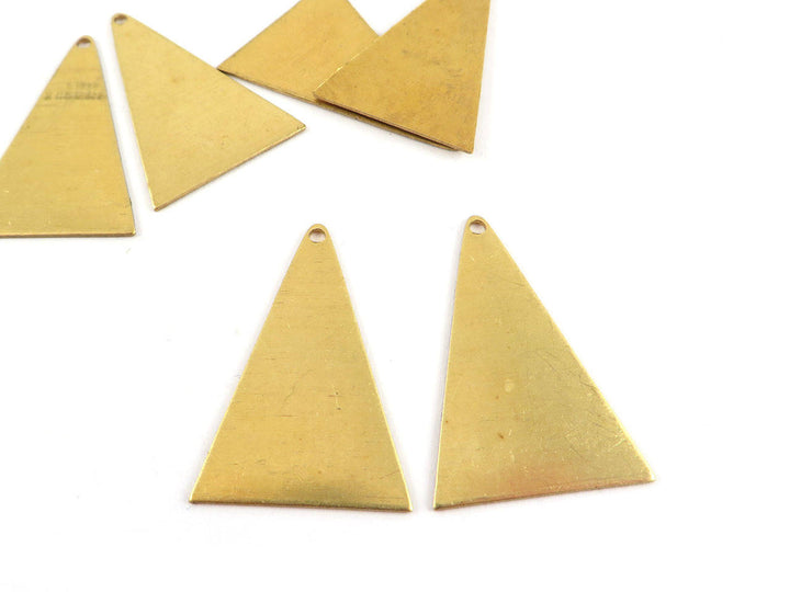 4x Breloque triangle 1 trou (28mm x 18mm) PP-011