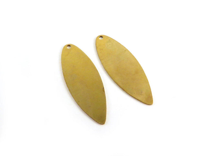 4x Breloque navette marquise (29mm x 11mm) PP-025