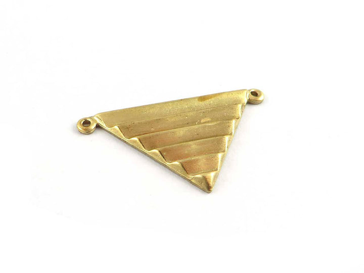 1x Connecteur triangle Art Déco (17mm x 29mm) PV-171