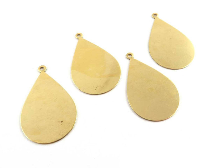 4x Breloque goutte (18mm x 29mm) PP-222