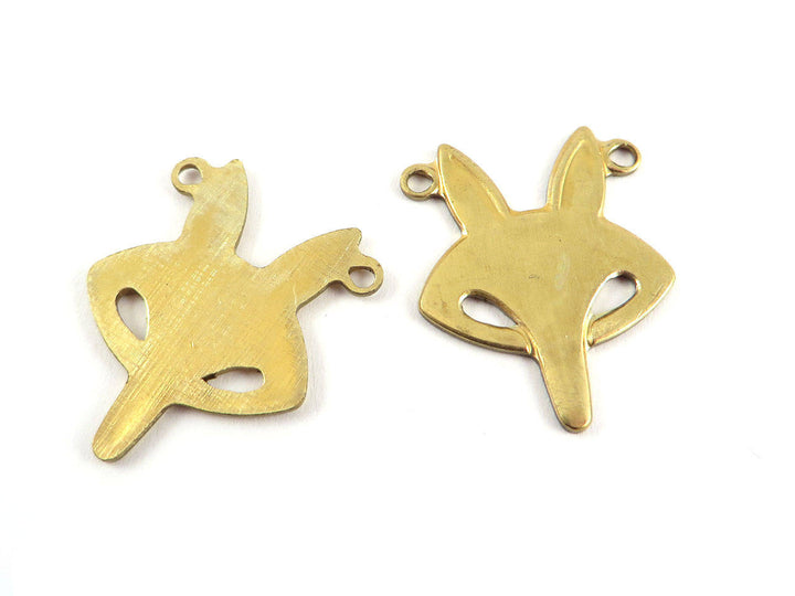 2x Connecteur renard 2 œillets (18mm x 22mm) CH-055