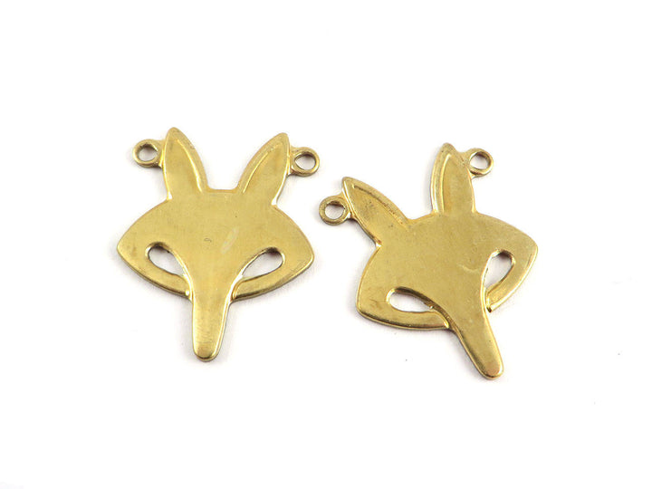 2x Connecteur renard 2 œillets (18mm x 22mm) CH-055