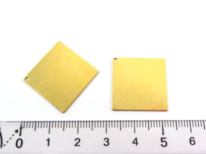 4x Breloque carré (20mm x 20mm) PP-152/PP-239