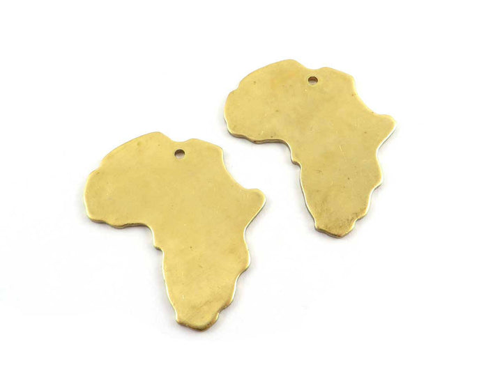 1x pendentif continent Afrique (27mm x 32mm) CH-018