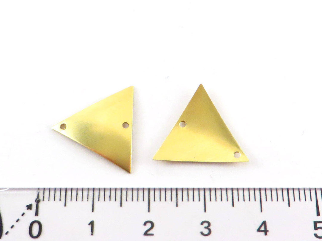 4x Connecteur triangle bombé 2 trous (15mm x 17mm) PV-106