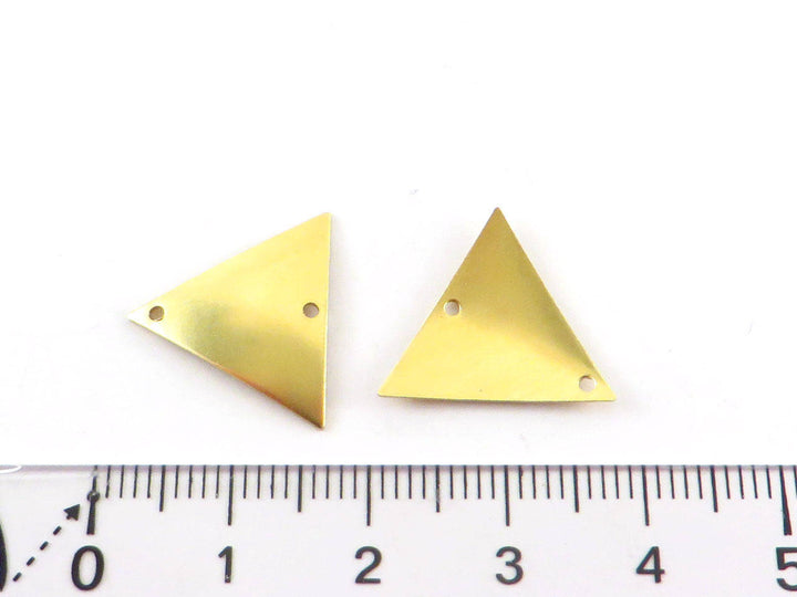 4x Connecteur triangle bombé 2 trous (15mm x 17mm) PV-106