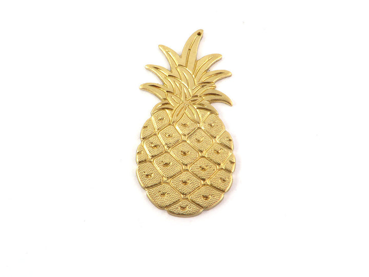 1x Pendentif ananas (44mm x 22mm) CH-051