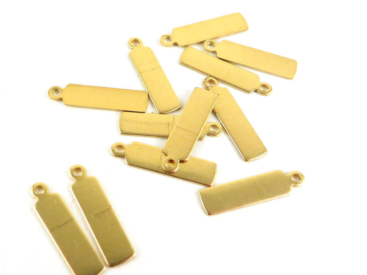 12x Breloque petite barre (17mm x 4mm) PP-112