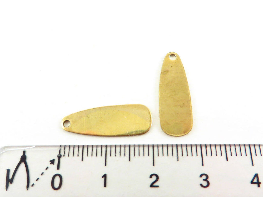 4x Breloque goutte (20mm x 7mm) PP-045