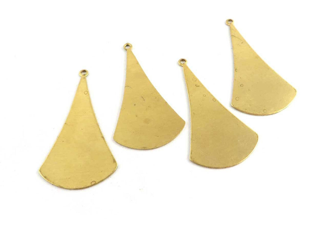 2x Breloque goutte triangle (18mm x 33mm) PP-220
