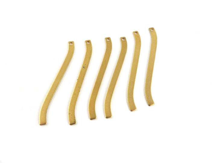 12x Breloque barre forme de S (38mm x 3mm) PP-120