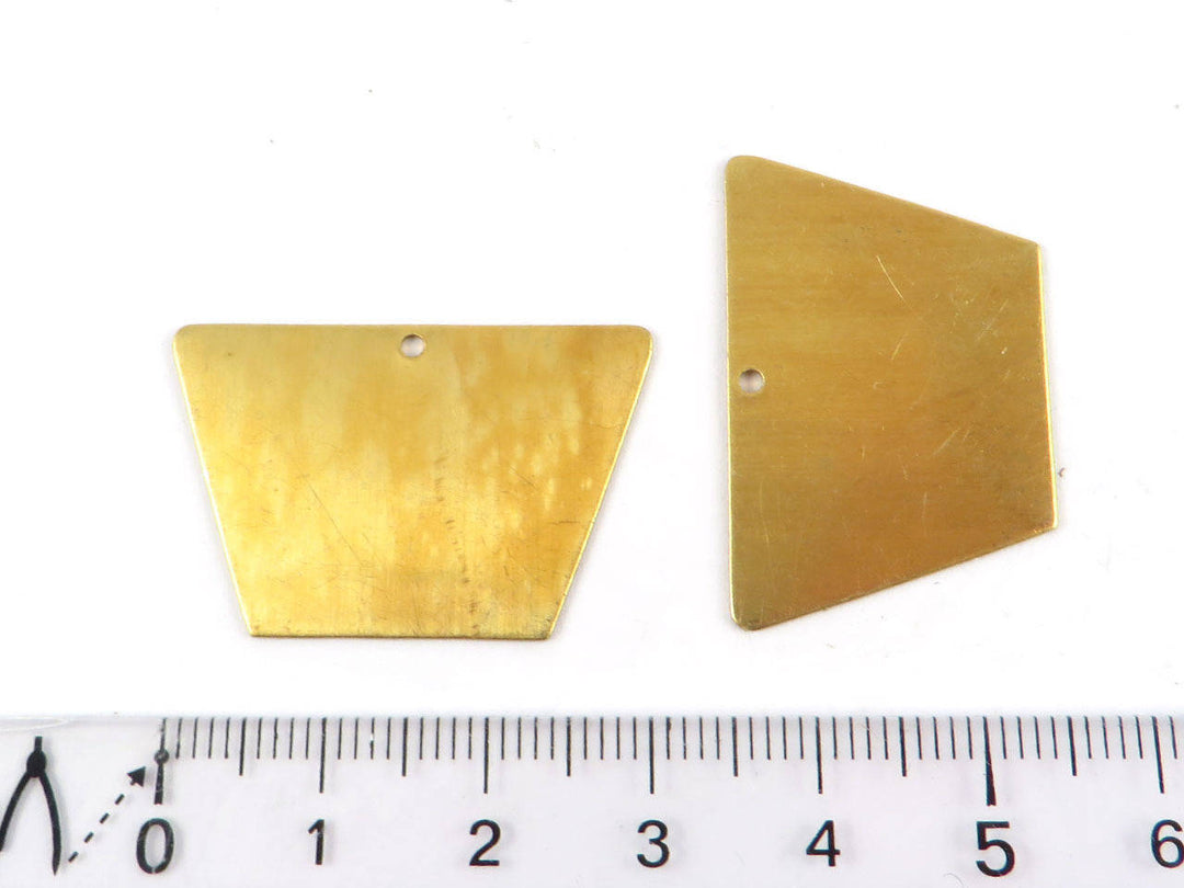 4x Breloque trapèze (31mm x 20mm) PP-202