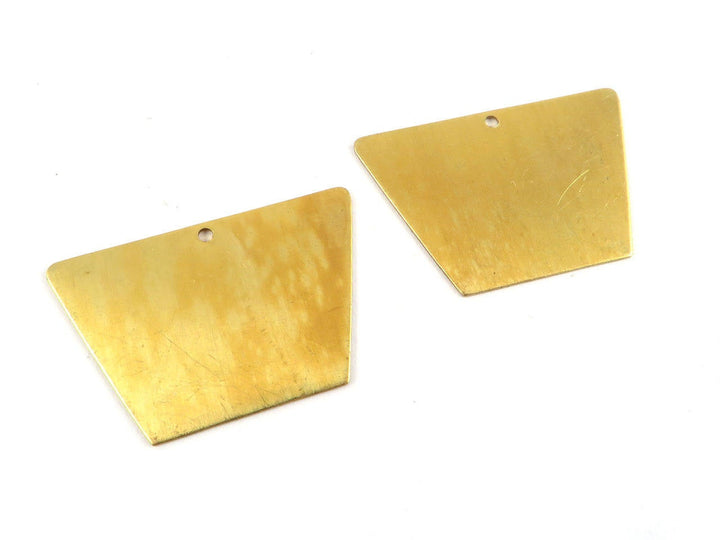 4x Breloque trapèze (31mm x 20mm) PP-202