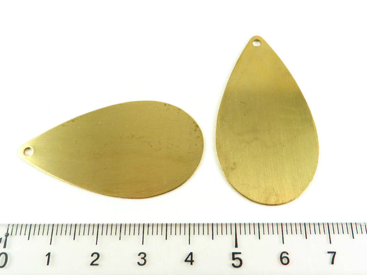 2x Pendentif goutte (44mm x 24mm) PP-101