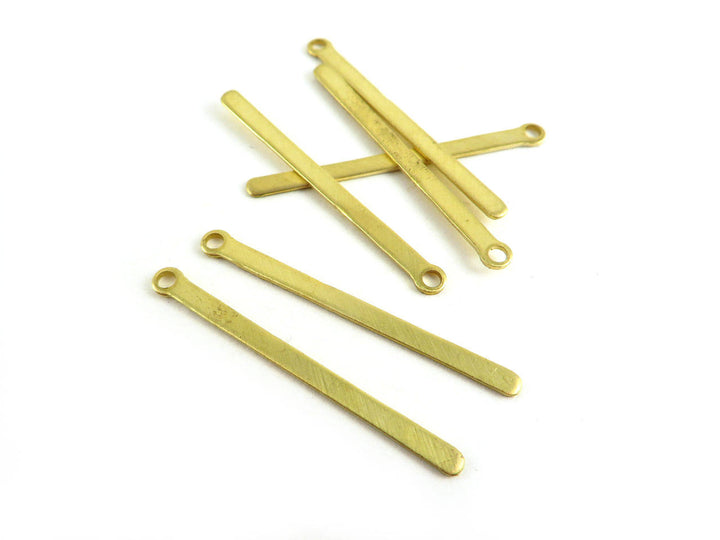 6x Breloque barre (35mm x 2mm) PP-062