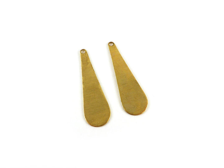 6x Breloque goutte (30mm x 9mm) PP-080