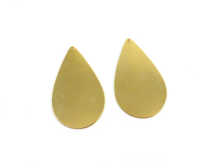 2x Pendentif grande goutte (53mm x 32mm) PP-077