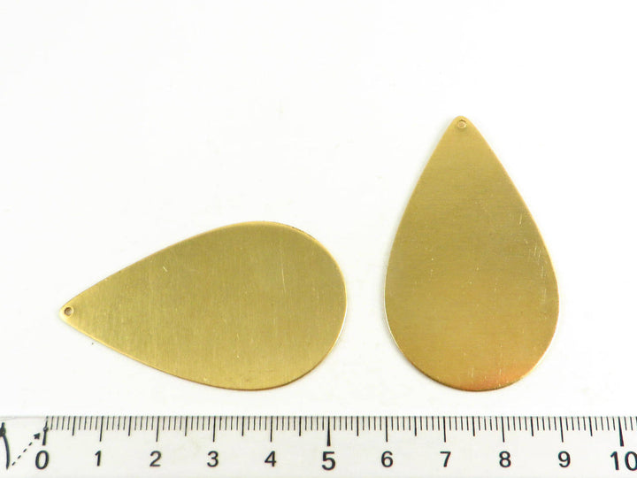 2x Pendentif grande goutte (53mm x 32mm) PP-077