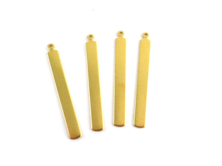 6x Pendentif barre (42mm x 5mm) PP-107